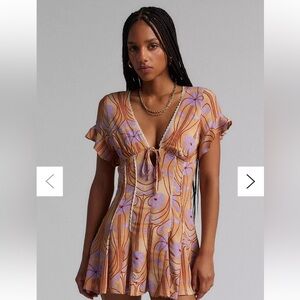 Kimchi Blue Thalia Open Back Romper